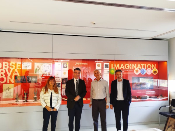 Visit of the General Secretary for Research and Innovation, Dr. Tasos Gaitanis, to BSRC 